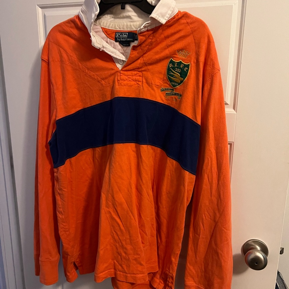 Ralph Lauren Polo in Orange and White